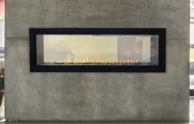 Empire Comfort Systems Boulevard 48" Vent Free Linear See-Through Fireplace, Natural Gas (VFLB48SP90N)